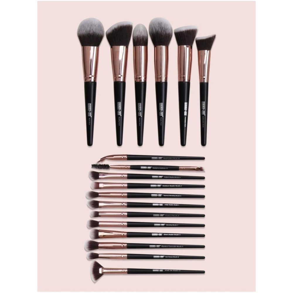 18 piece makeup brush set eyeshadow blush - Picture 5 of 9
